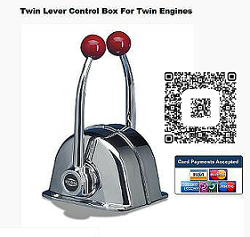 twin lever boat engine outboard controls