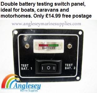battery testing switch panel