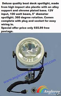 Deluxe quality boat spotlights