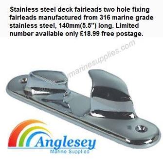 Stainless Steel Boat Fairleads