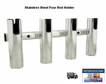 Stainless Steel-Boat Fishing-Rod Holder