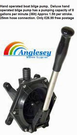 boat hand bilge pump