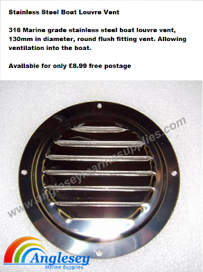 Stainless Steel Boat Vent