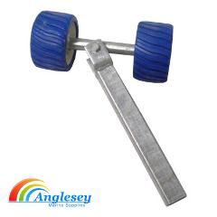 boat trailer side mounted rollers