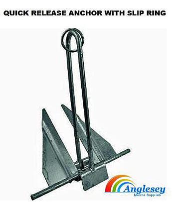 Boat Anchor With Slip Ring 