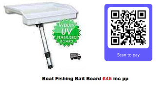 boat fishing bait table