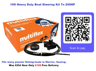 boat steering kit 15ft