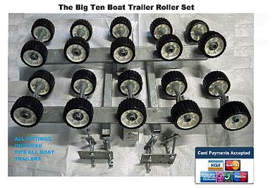boat trailer rollers heavy duty