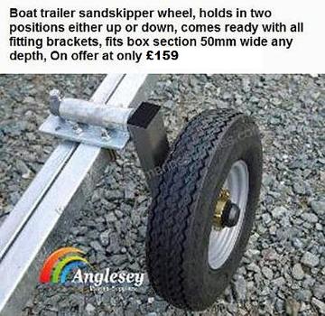 boat trailer sand wheel