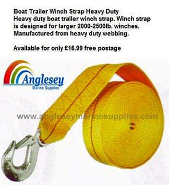 boat trailer winch strap