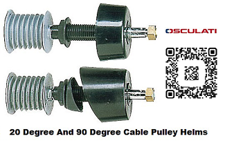 cable pulley drum boat steering helm