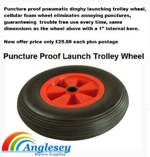 Puncture Proof Launching Trolley Wheel