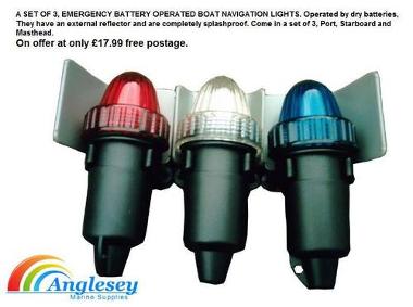 Battery Operated Emergency Navigation Lights