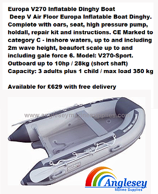 Europa V270-Inflatable Boat