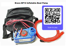inflatable boat pump bravo bp12