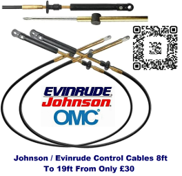 johnson evinrude outboard engine control cable