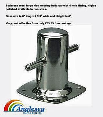 mooring bollard stainless steel