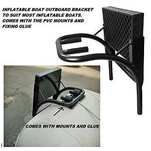 outboard engine bracket inflatable boat