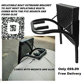 outboard engine bracket inflatable boat