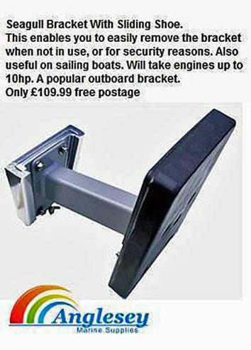 outboard engine bracket removable seagull