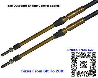 outboard engine control cables 33c c2