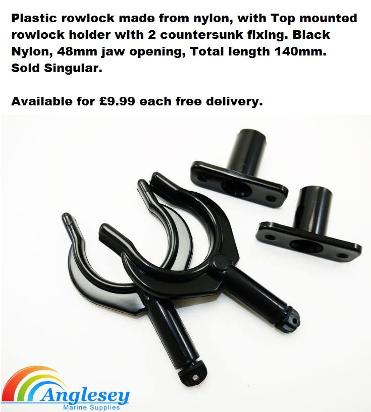 plastic boat rowlocks