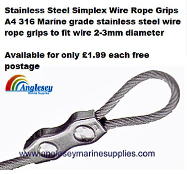simplex wire rope grips