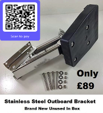 stainless outboard bracket