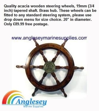 boat steering wheel