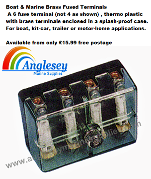 12v Fused Terminals Boat Electrics