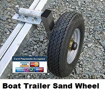 boat trailer sand wheel