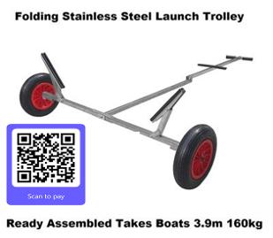 dinghy launch trolley