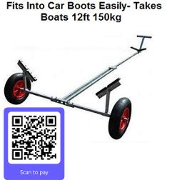 dinghy launching trolley